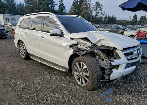 2016 Mercedes-Benz Gl 450 4Matic из США, поврежденный, VIN 4JGDF6EE8GA703840